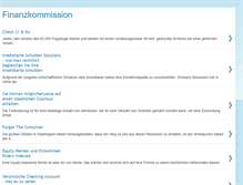 Tablet Screenshot of finanzkommission.blogspot.com