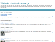Tablet Screenshot of justiceforassange.blogspot.com