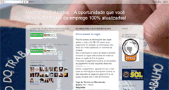 Desktop Screenshot of movimentocataratas.blogspot.com