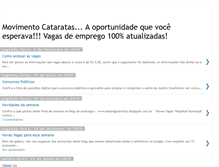 Tablet Screenshot of movimentocataratas.blogspot.com