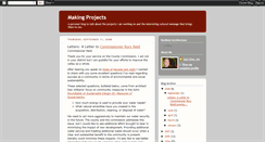 Desktop Screenshot of makingprojects.blogspot.com