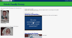 Desktop Screenshot of friedefamilyfrenzy.blogspot.com