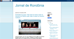 Desktop Screenshot of jornalismorondonia.blogspot.com