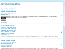 Tablet Screenshot of jornalismorondonia.blogspot.com