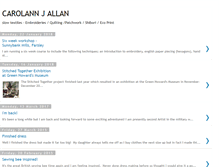 Tablet Screenshot of carolannjallan.blogspot.com