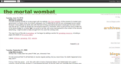 Desktop Screenshot of mortalwombat.blogspot.com