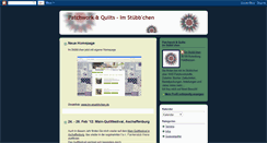 Desktop Screenshot of im-stuebbchen.blogspot.com