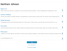 Tablet Screenshot of markhamjohnson.blogspot.com