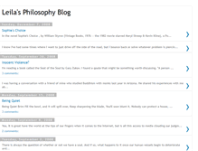 Tablet Screenshot of leilaphilosophyblog.blogspot.com