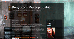 Desktop Screenshot of drugstoremakeupjunkie.blogspot.com