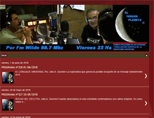 Tablet Screenshot of eltercerplanetaradio.blogspot.com