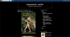 Desktop Screenshot of emmanuelmakeupart.blogspot.com