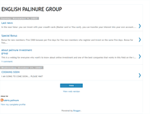 Tablet Screenshot of englishpalinure.blogspot.com