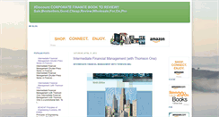 Desktop Screenshot of corporatefinancebooktoreview.blogspot.com