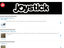 Tablet Screenshot of joystickskiing.blogspot.com