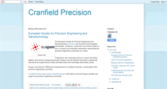 Desktop Screenshot of cranfield-precision.blogspot.com