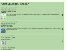 Tablet Screenshot of comvidasriocaete.blogspot.com