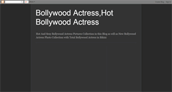 Desktop Screenshot of bollywoodiactress.blogspot.com