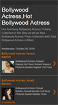 Mobile Screenshot of bollywoodiactress.blogspot.com