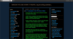 Desktop Screenshot of darlingyouaredoingitwrong.blogspot.com