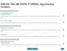 Tablet Screenshot of darlingyouaredoingitwrong.blogspot.com