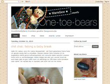 Tablet Screenshot of one-toe-bears.blogspot.com