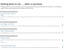 Tablet Screenshot of gettingbacktomeafteranarcissist.blogspot.com