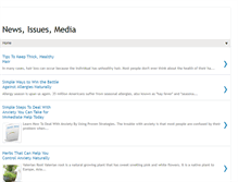 Tablet Screenshot of newsissuesmedia.blogspot.com