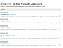 Tablet Screenshot of krigsbreve.blogspot.com