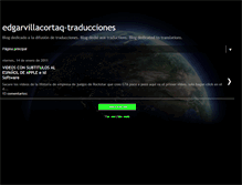 Tablet Screenshot of edgarvillacortaq-traducciones.blogspot.com