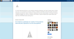 Desktop Screenshot of cendisavanza.blogspot.com