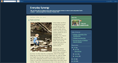 Desktop Screenshot of everydaysynergy.blogspot.com