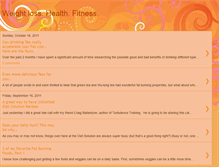 Tablet Screenshot of healthandfitnessforyou2011.blogspot.com