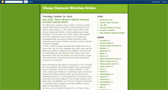 Desktop Screenshot of diamond-watches-online.blogspot.com