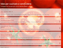 Tablet Screenshot of cucinandocucinando.blogspot.com