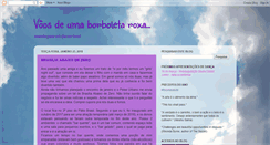 Desktop Screenshot of borboletaroxa.blogspot.com