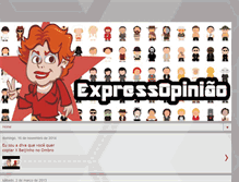 Tablet Screenshot of expressoopiniao.blogspot.com