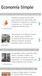Mobile Screenshot of economia-simple.blogspot.com