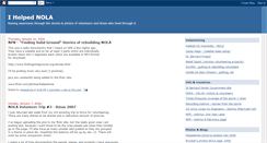 Desktop Screenshot of ihelpednola.blogspot.com