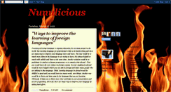 Desktop Screenshot of 9nunulicious9.blogspot.com