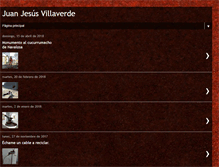 Tablet Screenshot of juanjesusvillaverde.blogspot.com