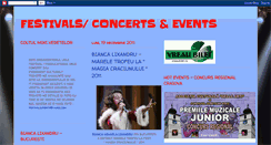 Desktop Screenshot of festivalsconcerts.blogspot.com