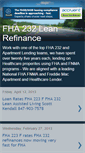 Mobile Screenshot of fha232refinance.blogspot.com