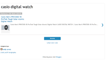 Tablet Screenshot of casiodigitalwatch.blogspot.com
