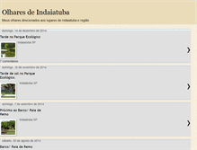 Tablet Screenshot of olharesdeindaiatuba.blogspot.com