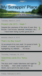 Mobile Screenshot of myscrappinplace.blogspot.com
