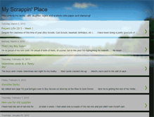 Tablet Screenshot of myscrappinplace.blogspot.com