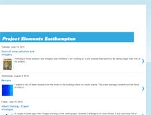 Tablet Screenshot of projectelementseasthampton.blogspot.com