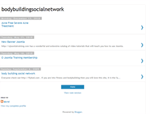 Tablet Screenshot of bodybuildingsocialnetwork.blogspot.com