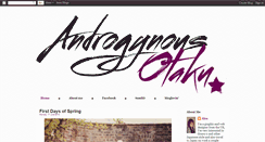 Desktop Screenshot of androgynousotaku.blogspot.com